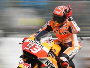 Kalau Tidak Jatuh, Marquez Yakin Bisa Naik Podium