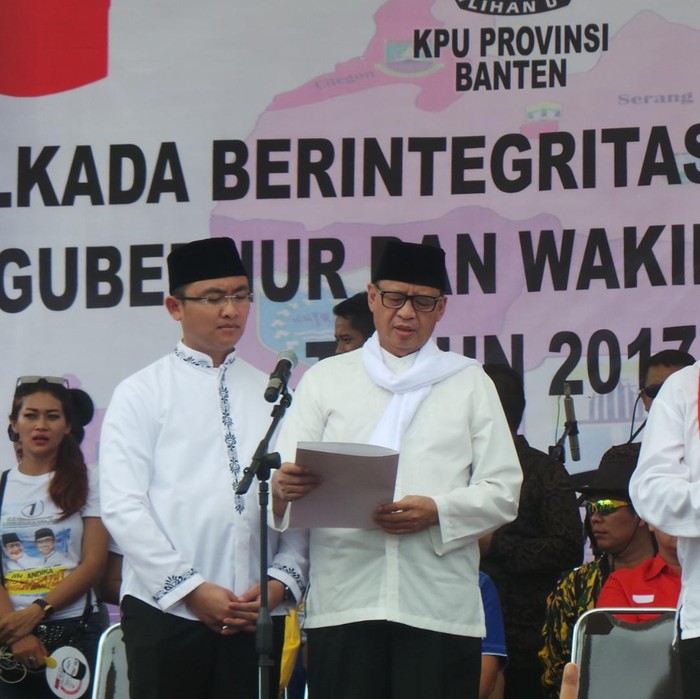 Wahidin Halim: Saya dan Andika Membawa Solusi untuk Banten