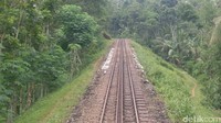 Rute ini menarik karena memiliki lintasan menanjak dan rel bergerigi. Traveler pun dijamin akan mendapat pengalaman tamasya yang menyenangkan (Angling/detikTravel) 