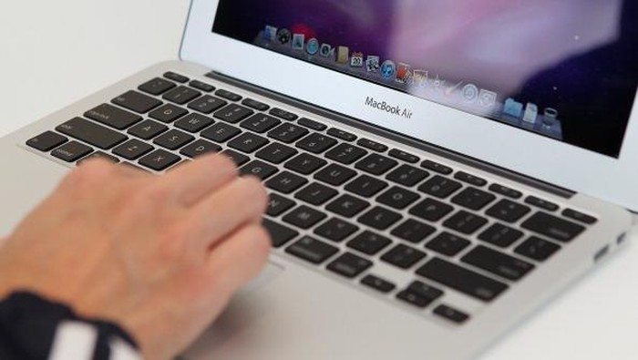 Ilustrasi MacBook Air. Foto: Getty Images Ilustrasi MacBook Air. Foto: Getty Images