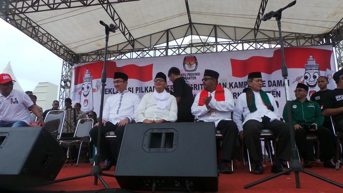 Hasil Pleno di Kabupaten Tangerang, Rano-Embay Menang