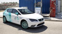 Mobil ini tidak menggunakan bensin sebagai bahan bakar, melainkan menggunakan gas yang dihasilkan dari pengolahan air limbah. Ist/SEAT.