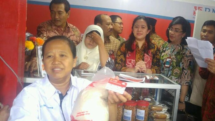 Puan Luncurkan 15 e-Warong di Semarang