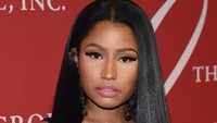 Nicki saat menghadiri acara Fashion Group Internationals Night Of Stars Gala di New York, AS pada Kamis malam (27/10/2016) waktu setempat. Jamie McCarthy/Getty Images/detikFoto.