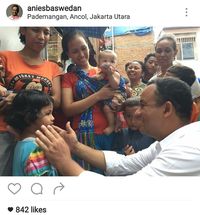 Pesan dari Bocah Perempuan di Pademangan yang Cium Kening Anies Baswedan