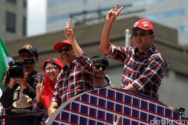 Strategi Ahok dan Djarot Hadapi Penolakan Saat Kampanye
