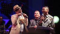 Begitu juga dengan P Project yang aksinya sukses mengocok perut penonton. Foto: Asep Syaifullah/detikHOT