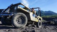 Menjajal Merpai dengan off road (Afandi/d'Traveler)
