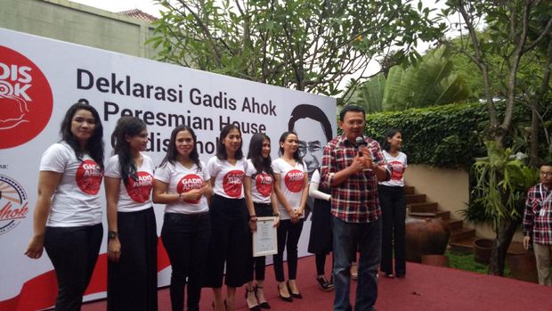 Di Depan 'Gadis Ahok', Ahok Janjikan Ruang Menyusui dengan AC di RPTRA