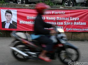 Spanduk Dukung Pilkada Damai