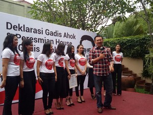 Di Depan Gadis Ahok, Ahok Janjikan Ruang Menyusui dengan AC di RPTRA