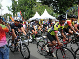 Pembalap Indonesia Taklukan Etape I Tour de Linggarjati