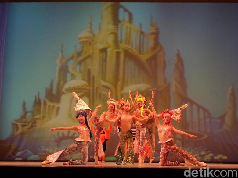 Pentas Balet Legenda Si Putri Duyung Ariel di 'The Little 