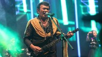 Raja Dangdut, Rhoma Irama juga tampak di poster yang tengah viral. Foto: Ismail/detikHOT