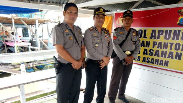 Polisi Dirikan Pos Apung Cegah Kejahatan di Perairan Sumut
