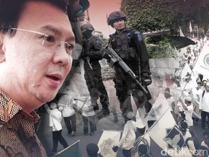 21 Bus Pendemo 4 November Menyeberang dari Sumatera ke Jakarta
