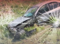 Mobil Ditumpangi Kades Jeneponto Kecelakaan di Takalar, Sopir Diduga Kelelahan