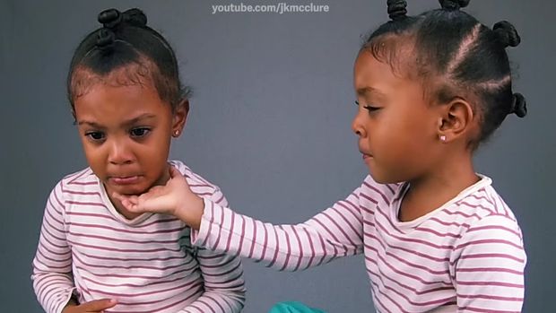 Gemas, Anak Ini Nangis Saat Tahu Lahir 1 Menit Lebih Dulu dari Kembarannya