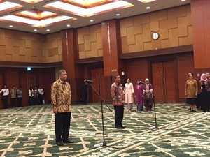 Sri Mulyani Lantik 2 Pejabat Eselon I