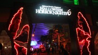 Foto: Halloween Horror Night di Universal Studio Singapore (USS) sudah mulai digelar pada akhir September lalu sampai 31 Oktober 2016. Event horor ini dibuka pukul 19.30 hingga 01.30 waktu setempat (Okdwitya Karina Sari/detikTravel)