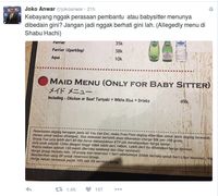 Ini Tanggapan Pemilik Shabu Hachi Soal <i>'Maid Menu'</i> yang Viral di Media Sosial