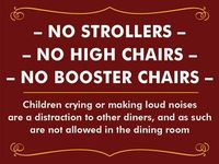 Makin Banyak Restoran di Inggris yang Menolak Anak-anak