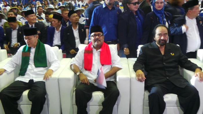 Surya Paloh Minta Rano-Embay Ubah Wajah Banten