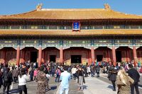 Forbidden City, salah satu destinasi sejarah yang paling terkenal di China (Elvan/detikTravel)
