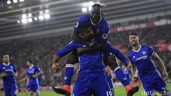 Chelsea Tundukkan Soton 2-0