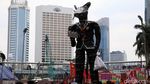 Demo Buruh Susuri Thamrin
