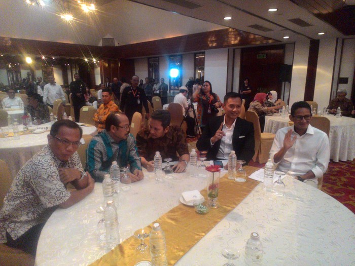Bakal Teken Komitmen Bersama, Agus-Sylvi dan Sandiaga Duduk Semeja