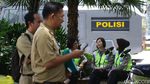 Ratusan Brimob Mulai Berjaga di Balai Kota