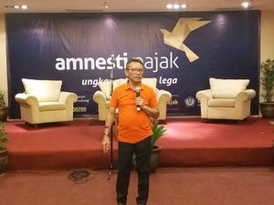 Ini Alasan Dirjen Pajak Pakai Kaos Oranye di Mangga Dua