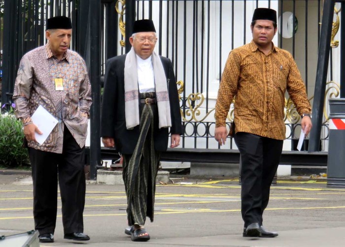 Presiden Jokowi dan KH Maruf Amin Gelar Pertemuan Tertutup