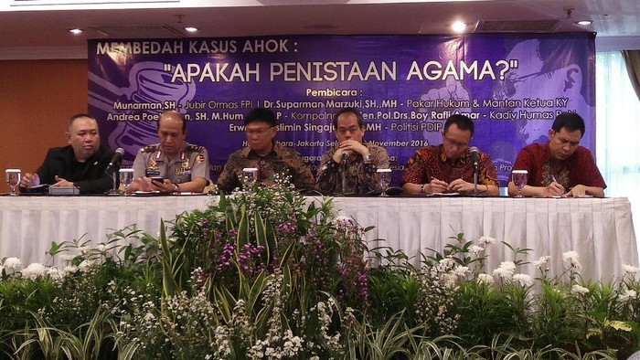 Kasus Ahok, Politikus PDIP: Apakah Ini Murni Persoalan Hukum?
