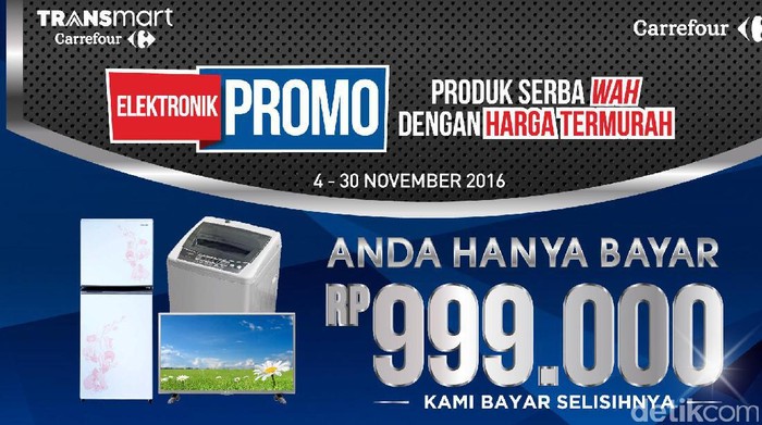 Promo Bait Offer Elektronik Harga Termurah di Transmart Carrefour