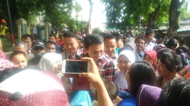 Ahok di Kemayoran