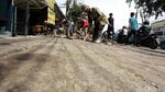 Trotoar Jalan Dewi Sartika Diperlebar