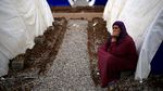 Potret Kesedihan Pengungsi di Mosul