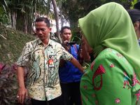 Cawagub Jakarta Sylviana Murni Datang ke Rumah SBY di Cikeas
