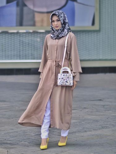  Baju  Coklat  Mocca Cocok Dengan Jilbab  Warna  Apa Katalog 