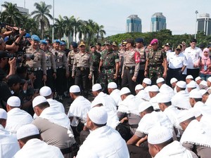 Polda Metro Gelar Dzikir Bersama untuk Pengamanan Demo 4 November