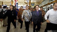 Dalam sambutannya, Menkominfo Rudiantara memberi gambaran terhadap perkembangan teknologi dan informasi di Indonesia dalam beberapa tahun belakang. Menurutnya, saat ini Indonesia sedang mengarah pada layanan pita lebar alias broadband.