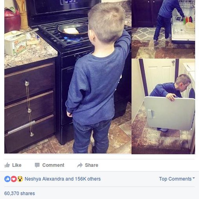 Salahkah Jika Anak Laki-laki Diajari Memasak dan Beres-beres Rumah?