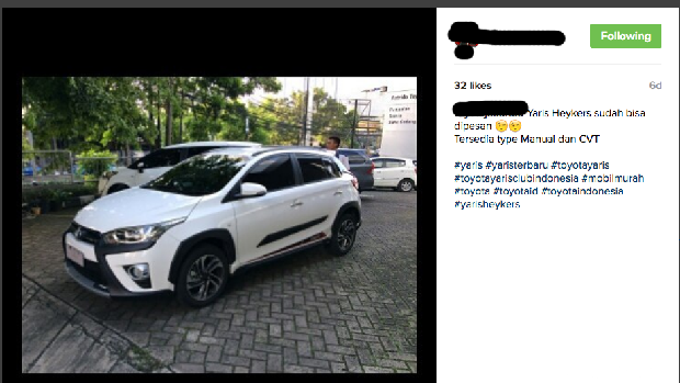 Bocoran Tampang Toyota Yaris Heykers