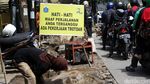 Trotoar Jalan Dewi Sartika Diperlebar