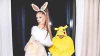 Ariana Grande juga merayakan momen Halloween bersama sang kekasih. (Dok. Instagram/arianagrande)