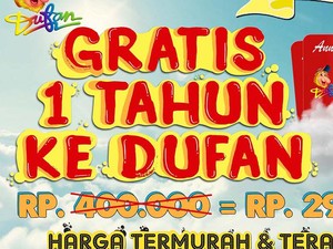 Dapatkan Annual Pass Dufan dengan Harga Promo Harga Termurah & Terakhir