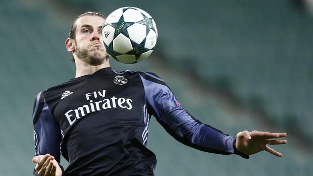 Gareth Bale masih bisa bersaing dengan para pemain lainnya menjadi top skor Liga Champions musim ini. (