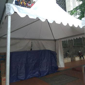 Jelang Demo 4 November, Logistik Mulai Berdatangan di Masjid Istiqlal